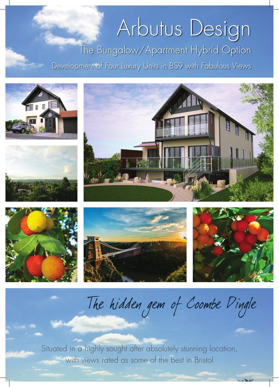 Arbutus Design brochure cover